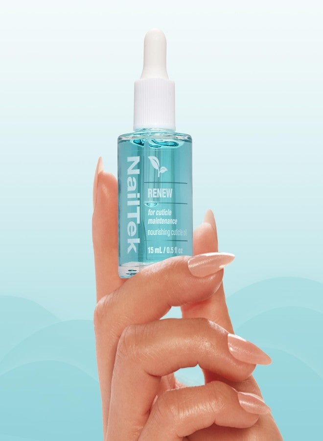 Nail Tek Renew Cuticle Oil – Nourishing & Hydrating Cuticle Treatment, Moisturizing Nail Care, Softens Dry Cracked Cuticles, Promotes Healthy Nails Growth, 0.5 fl oz - Image 5